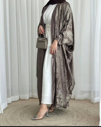 Abaya kimono manches