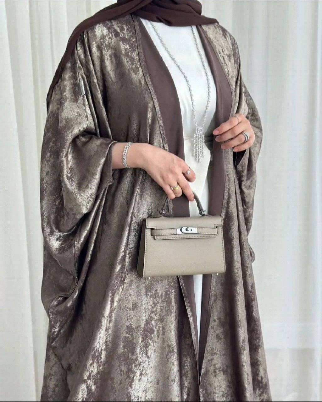 Abaya kimono manches